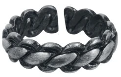 "Gun Metal Ring" Ring Zwart Van EtNox