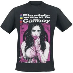 "Eat Me Alive" T-shirt Zwart Van Electric Callboy