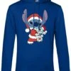 "Christmas Stitch" Trui Met Capuchon Blauw Van Lilo & Stitch