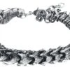 "Vertebrae" Armband Zilverkleurig Van Alchemy Gothic